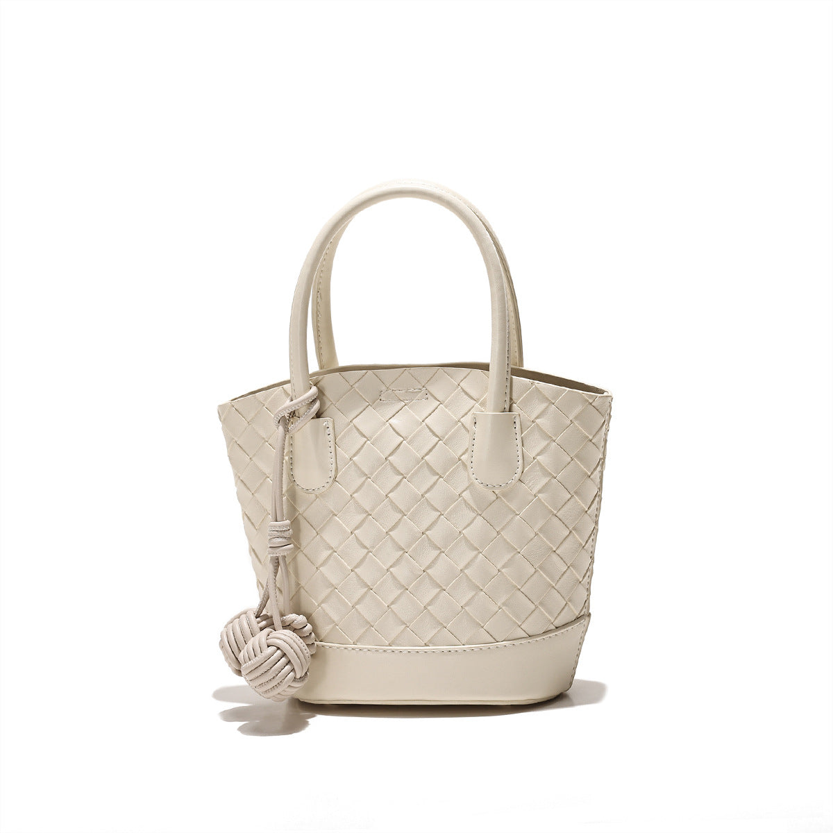 Women's Korean Style Commute Vegetable Basket Woven With Handbags