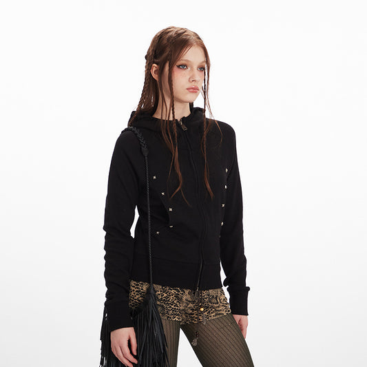 Women's Innovative Hoodie American Double Zipper Sweaters