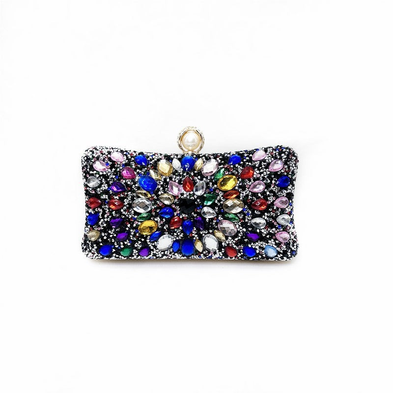 Rhinestone Shiny Dinner Diamond Banquet Clutch Evening Bags