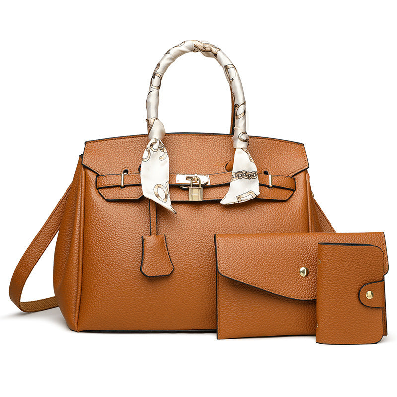 Comfortable Women's Retro High-grade Silk Scarf Bags