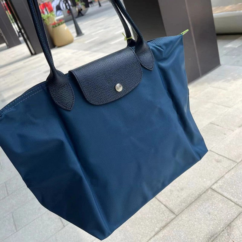 Durable Embroidered Dragon Dumpling Folding Underarm Bags