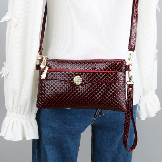 Women's Unique Popular Fashion Clutch Mobile Small Square Bags