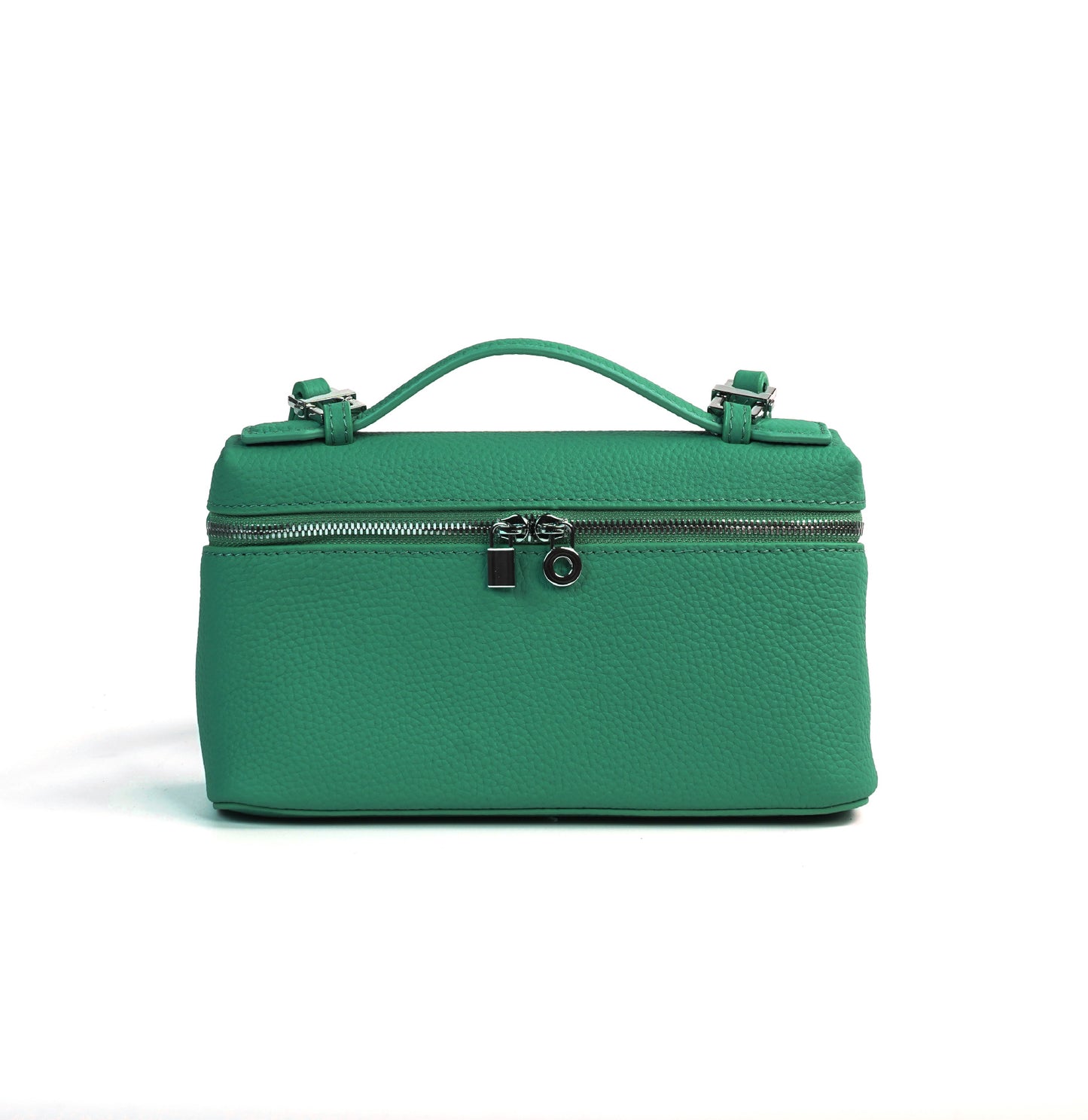 Women's First Layer Cowhide Lunch Box Genuine Handbags