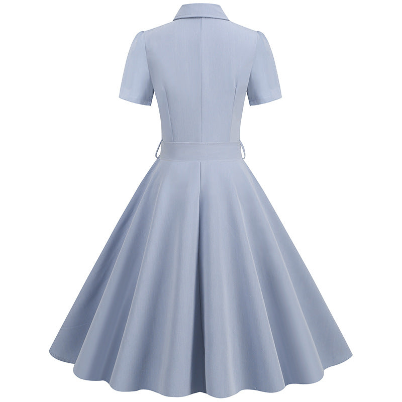 Sleeve Belt Large Swing Dress Pettiskirt Tight Shorts
