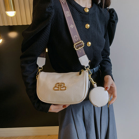 Women's Korean Style Fashion Winter High-grade Vintage Shoulder Bags