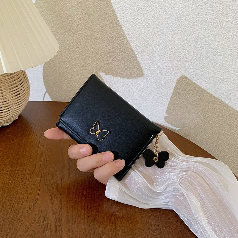 Korean Female Short Simple Multiple Slots Ladies Wallets