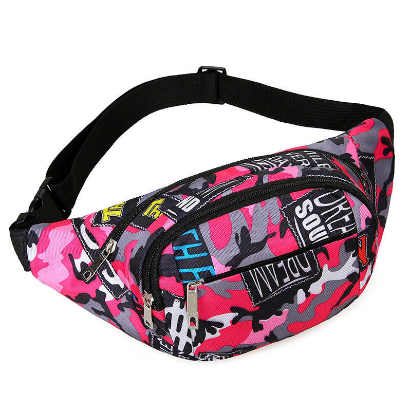 Men's Oxford Cloth Large Capacity Money Collection Checkout Men's Waist Packs