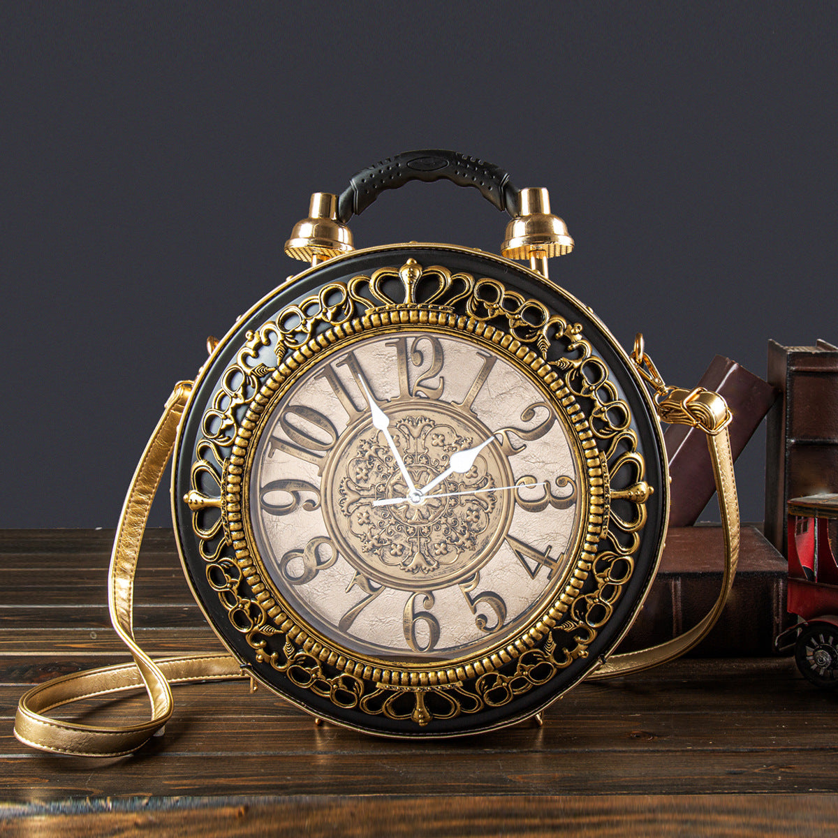 Women's Retro Style Fashionable Creative Unique Watch Handbags