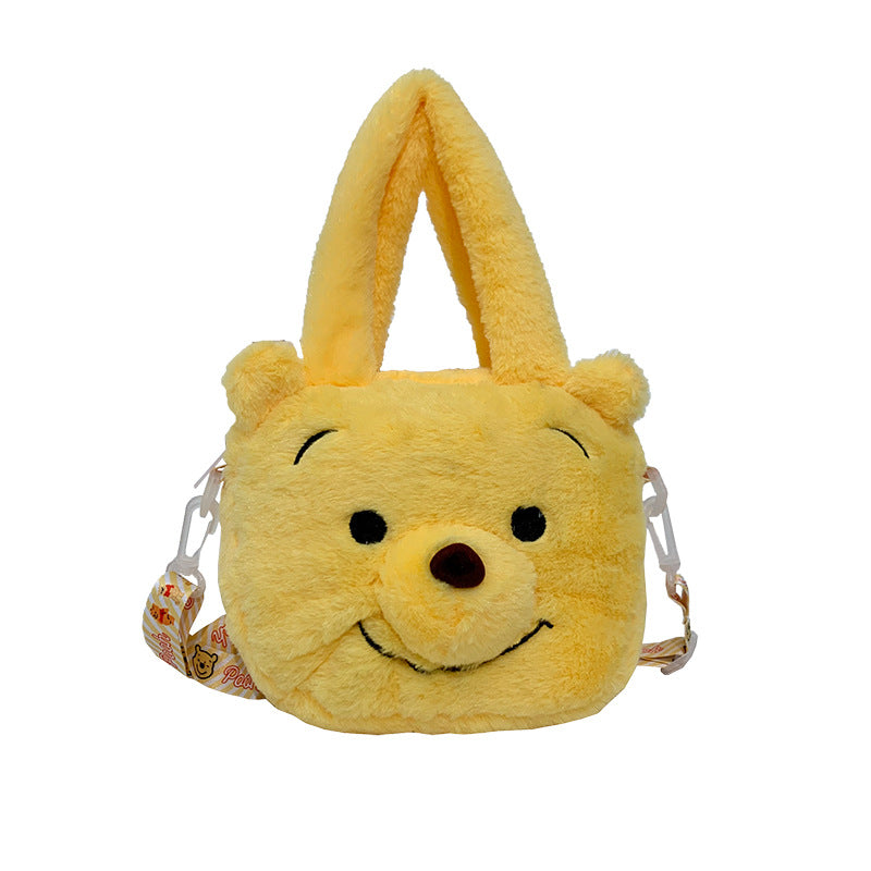Plush Cute Cartoon Crane Machines Doll Purses