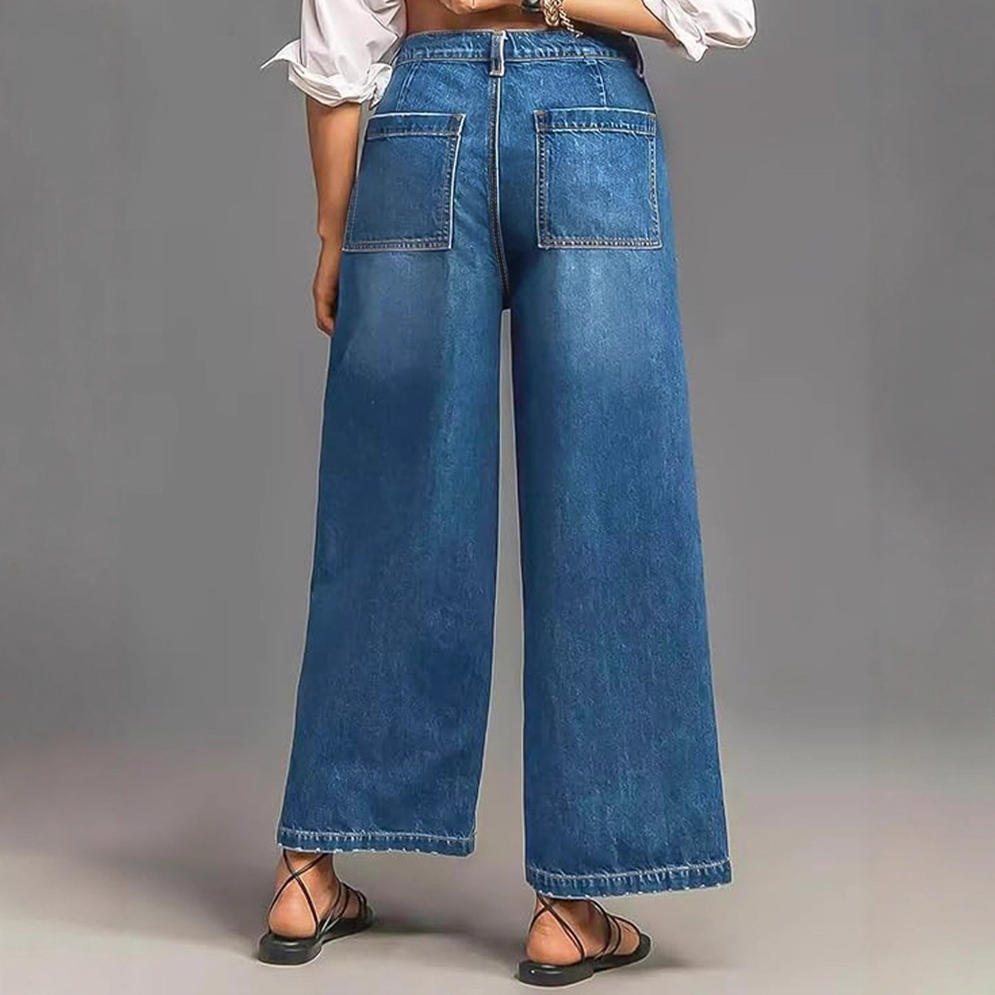 Glamorous New Source Denim Loose Casual Jeans