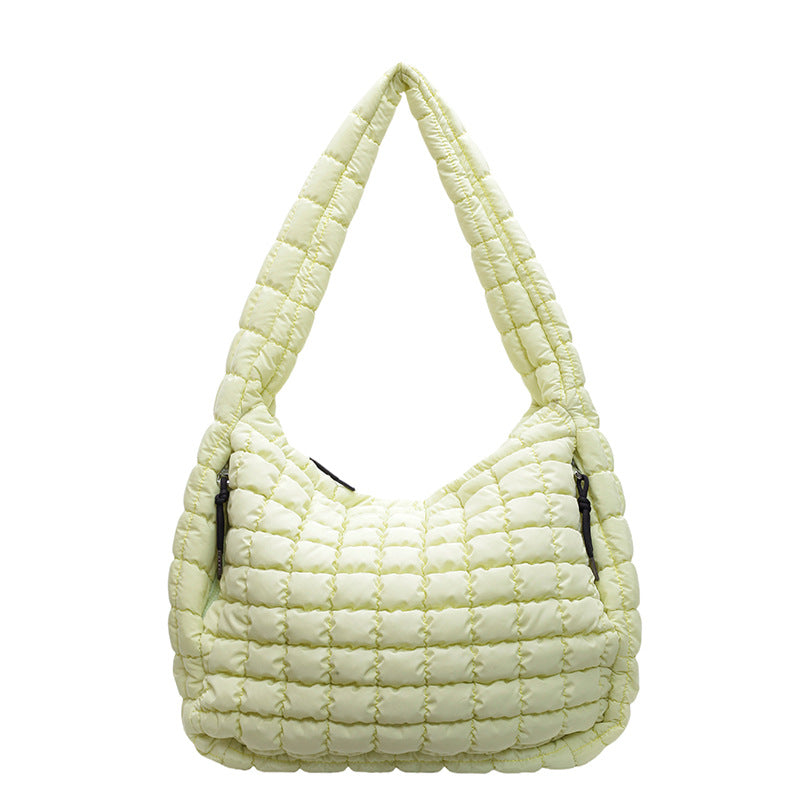 Women's Pleated Large Personalized Minority Capacity Dumpling Bags