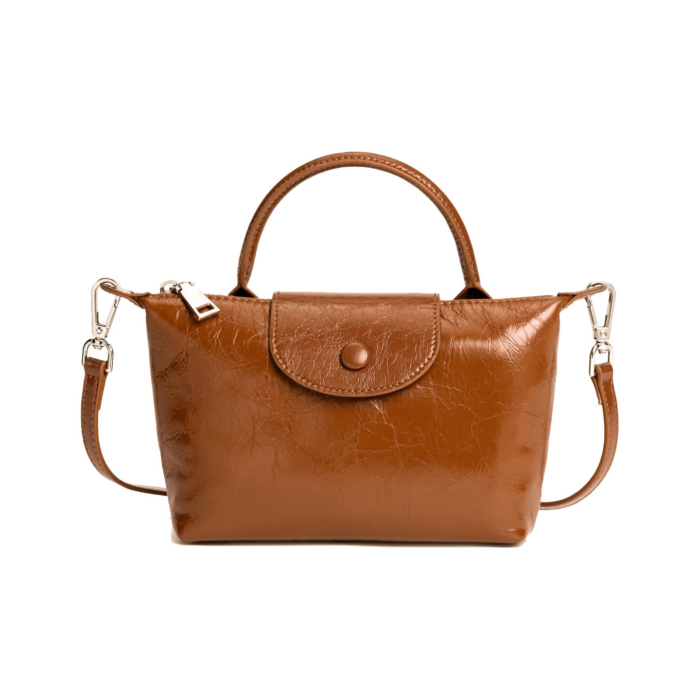 Durable Pretty Dumpling Leather Mini French Bags