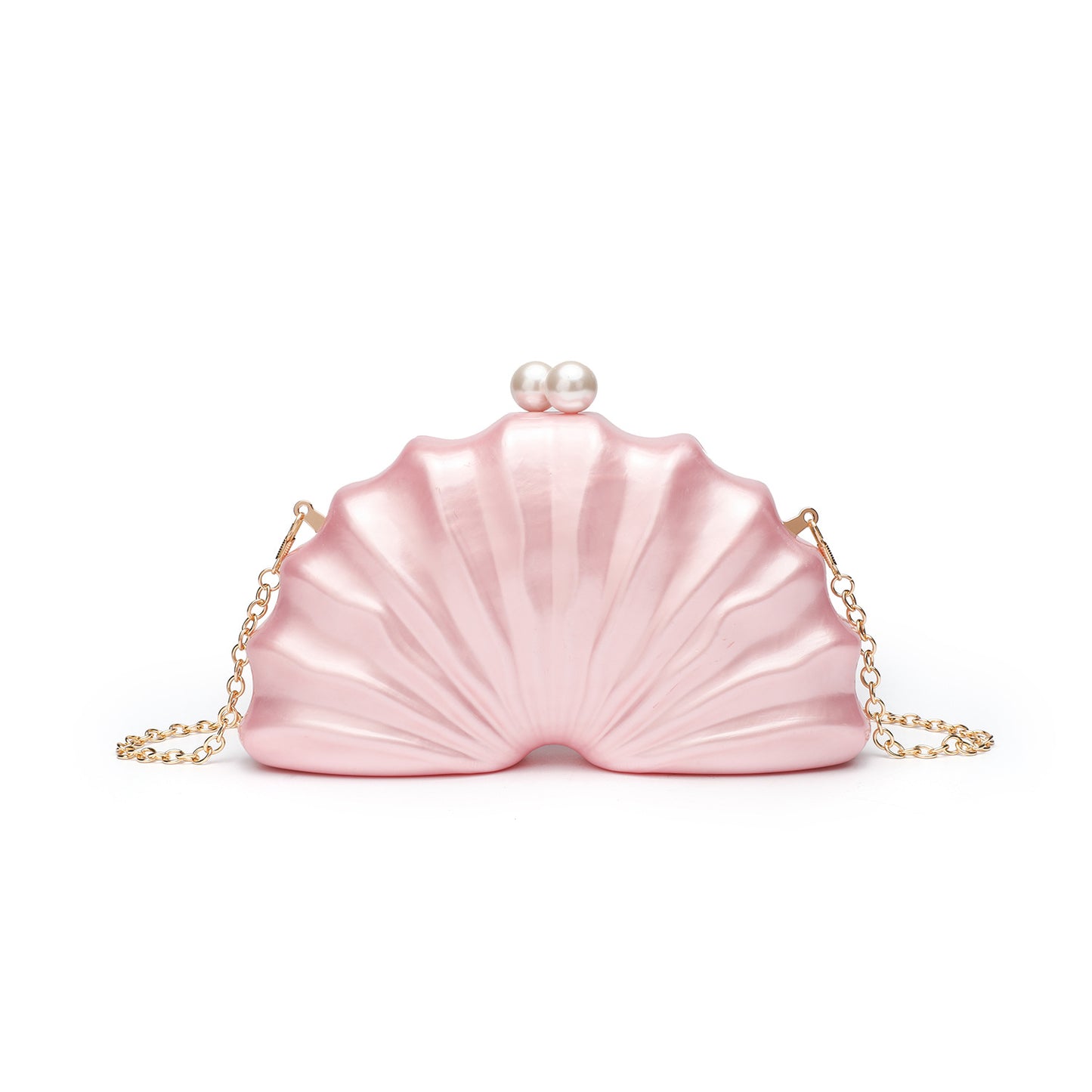 Women's Candy Color Shell Fashion Clutch Party Evening Bags