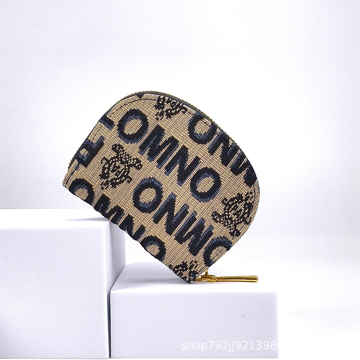 Women's Zipper Organ Exquisite Korean Style Short Card Holder