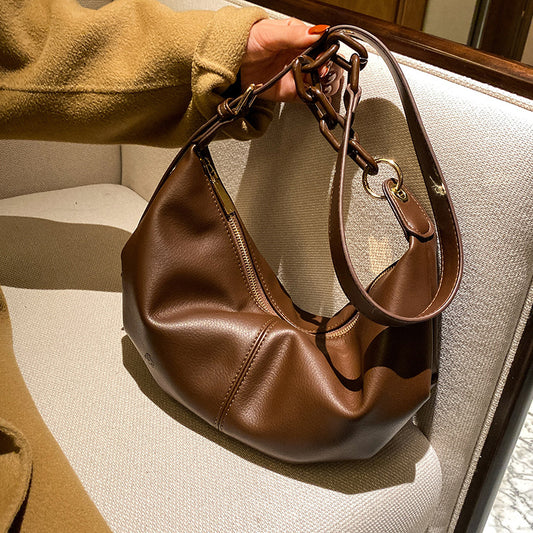 Women's Advanced Texture Soft Leather Fashionable Design Crossbody Bags