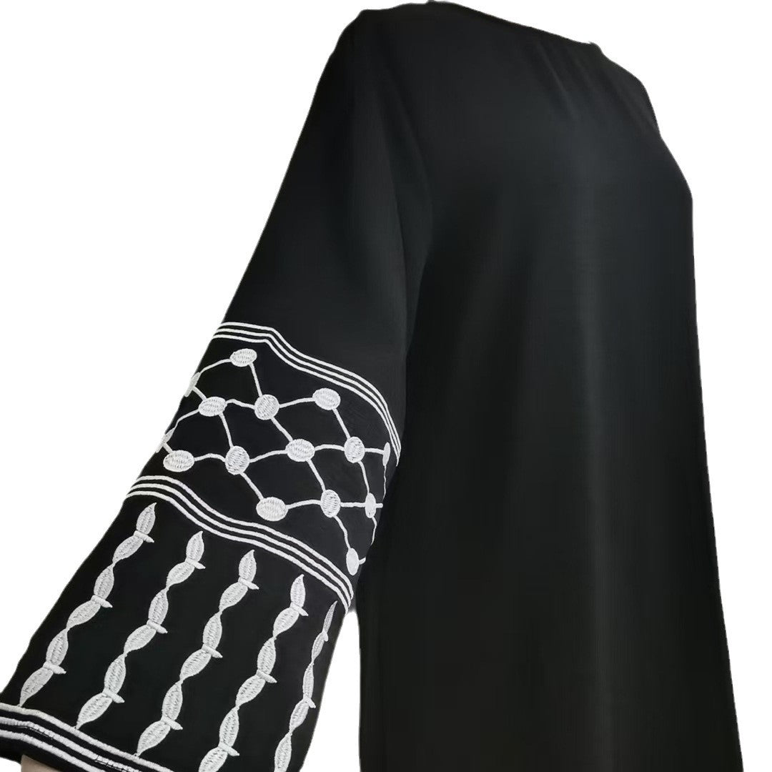 Pretty Charming Stylish Embroidered Temperament Twinset Fashion Casual Suit