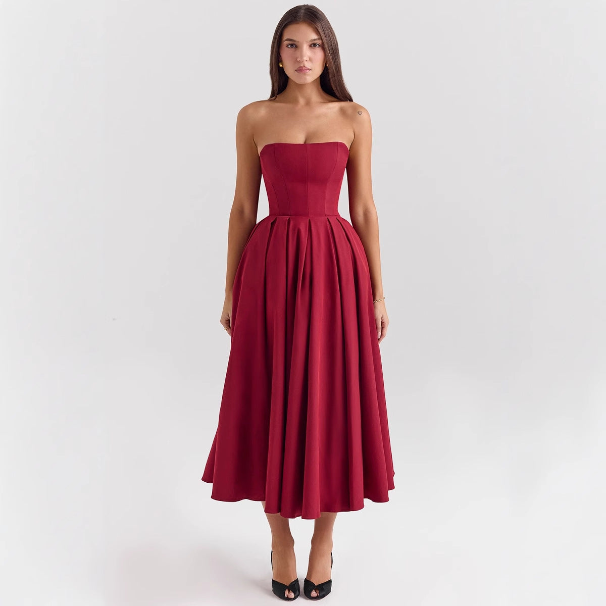 Women's High-grade Fishbone Tube Dress Pure Desire Dresses