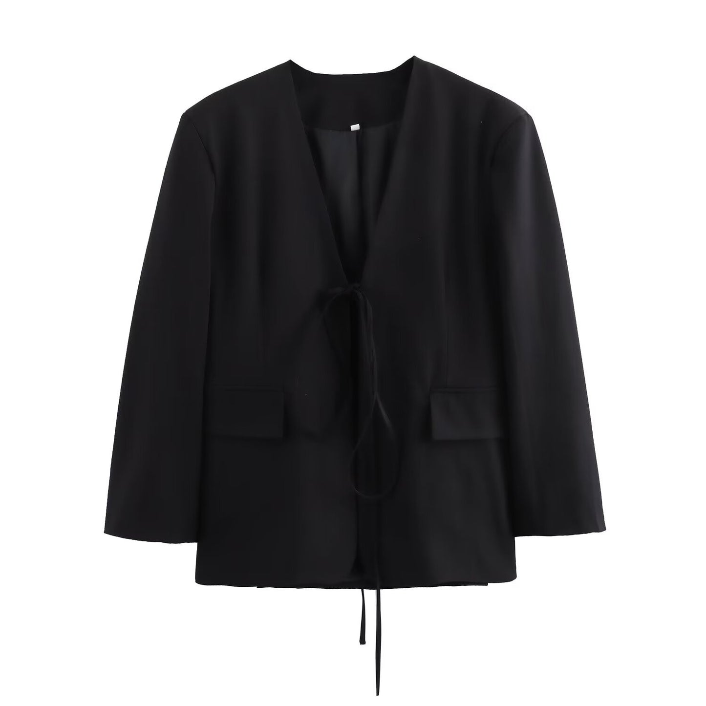 Women's Comfortable Classic Summer Bow Loose Blazers