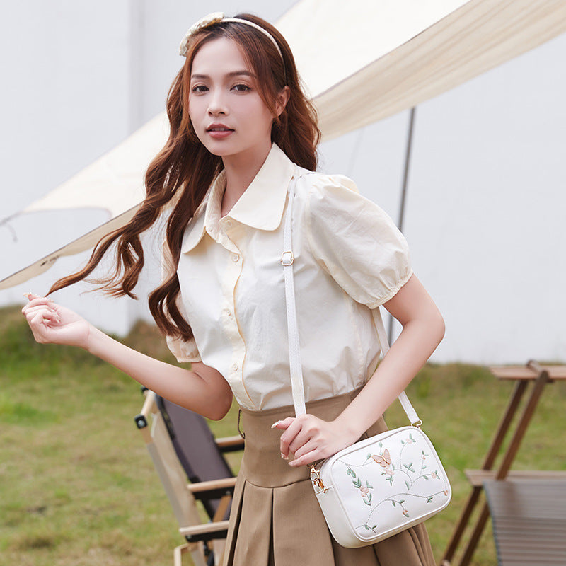 Fashion Butterfly Decoration Personal Change Packet Crossbody Bags