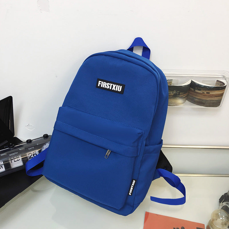 Junior High Stroke Simple Good-looking Male Middle School Students' Schoolbags