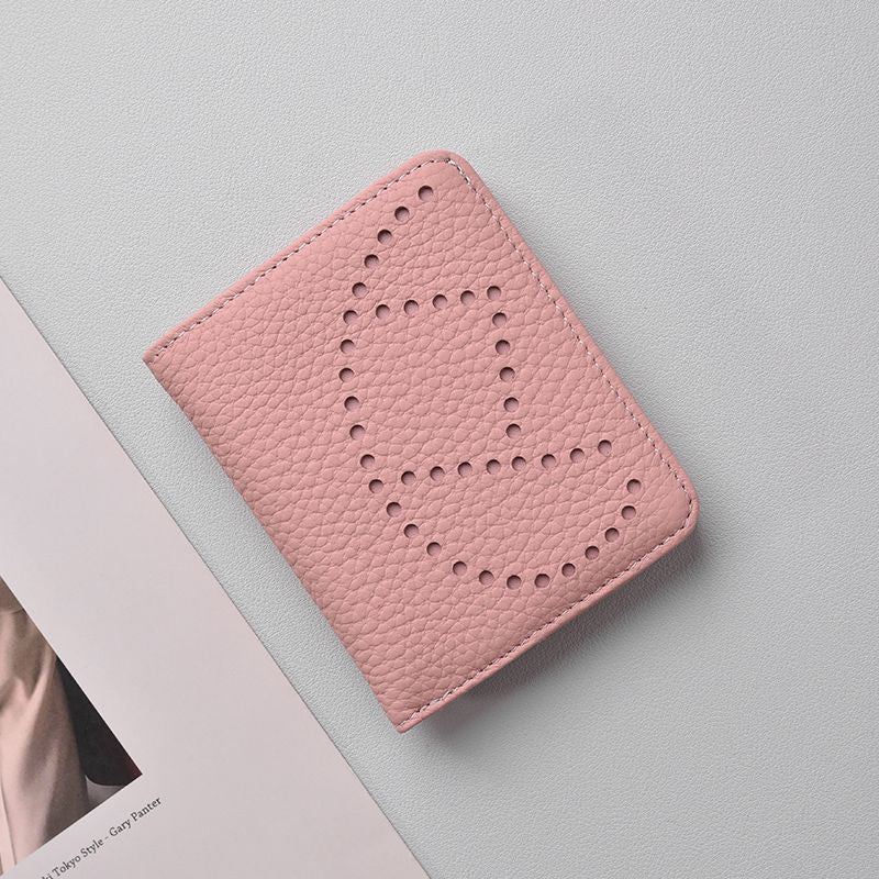 Women's Short Compact Bank Driving License Lightweight Ladies Wallets