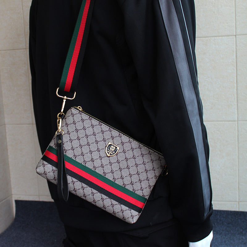 Women's & Men's & Simple Fashion Clutch Printed Men's Messenger Bags
