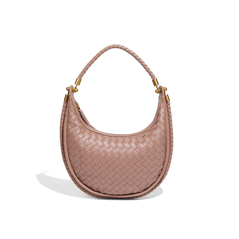 Women's Handmade Woven Personalized Selenodont Portable High-grade Handbags