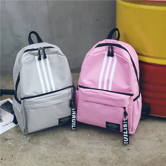 Men's Large Capacity Couple University High Campus Backpacks