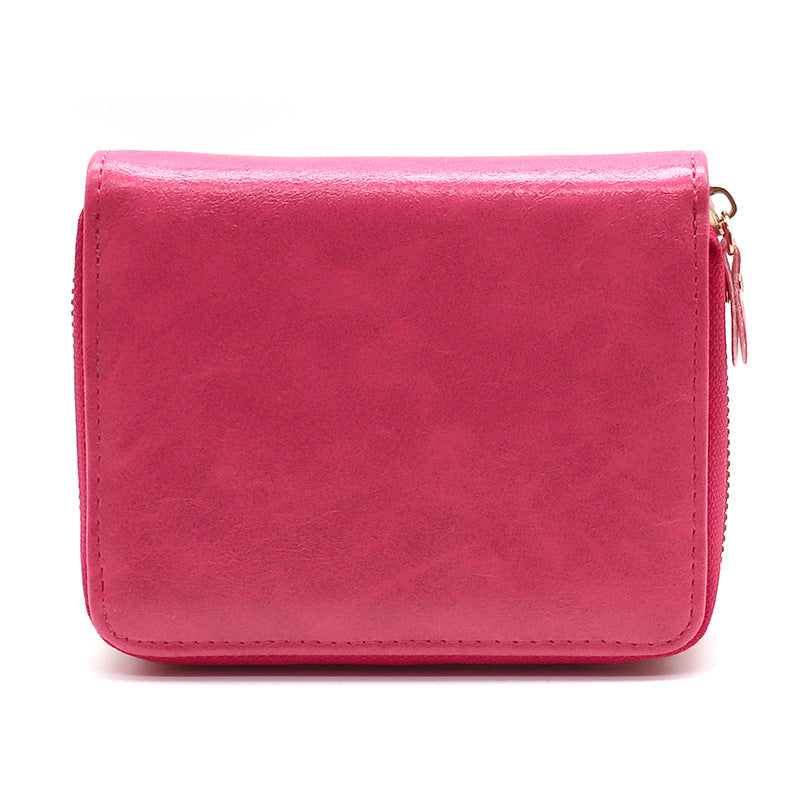 Vintage Organ Large Capacity Multifunctional Female Card Holder