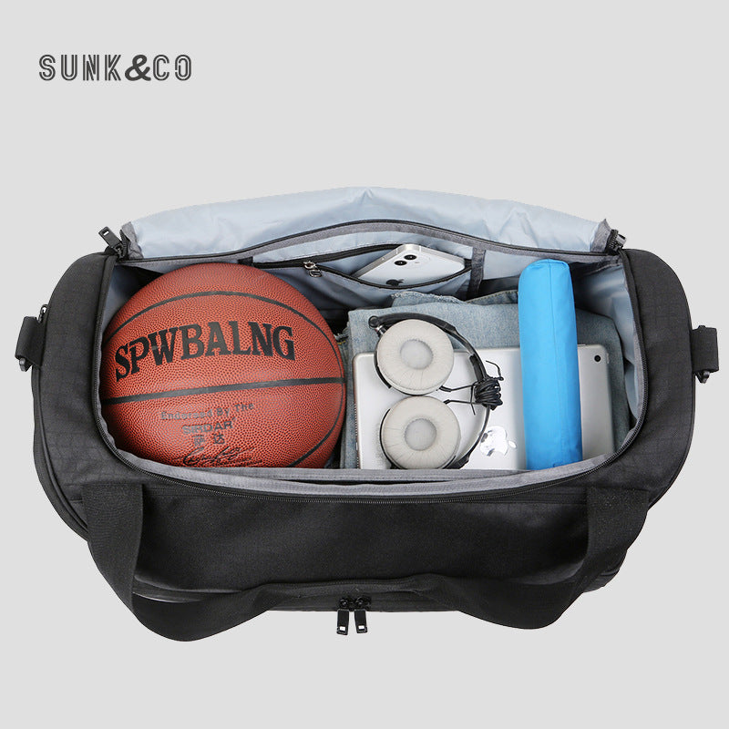 With Shoe Warehouse Large Capacity Training Travel Bags