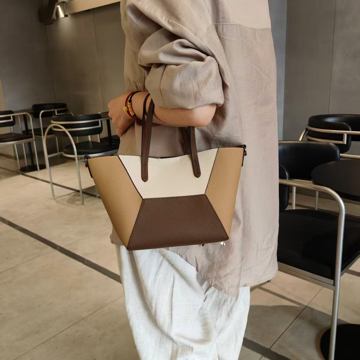 Charming Stitching Light Luxury High-grade Fashion Handbags