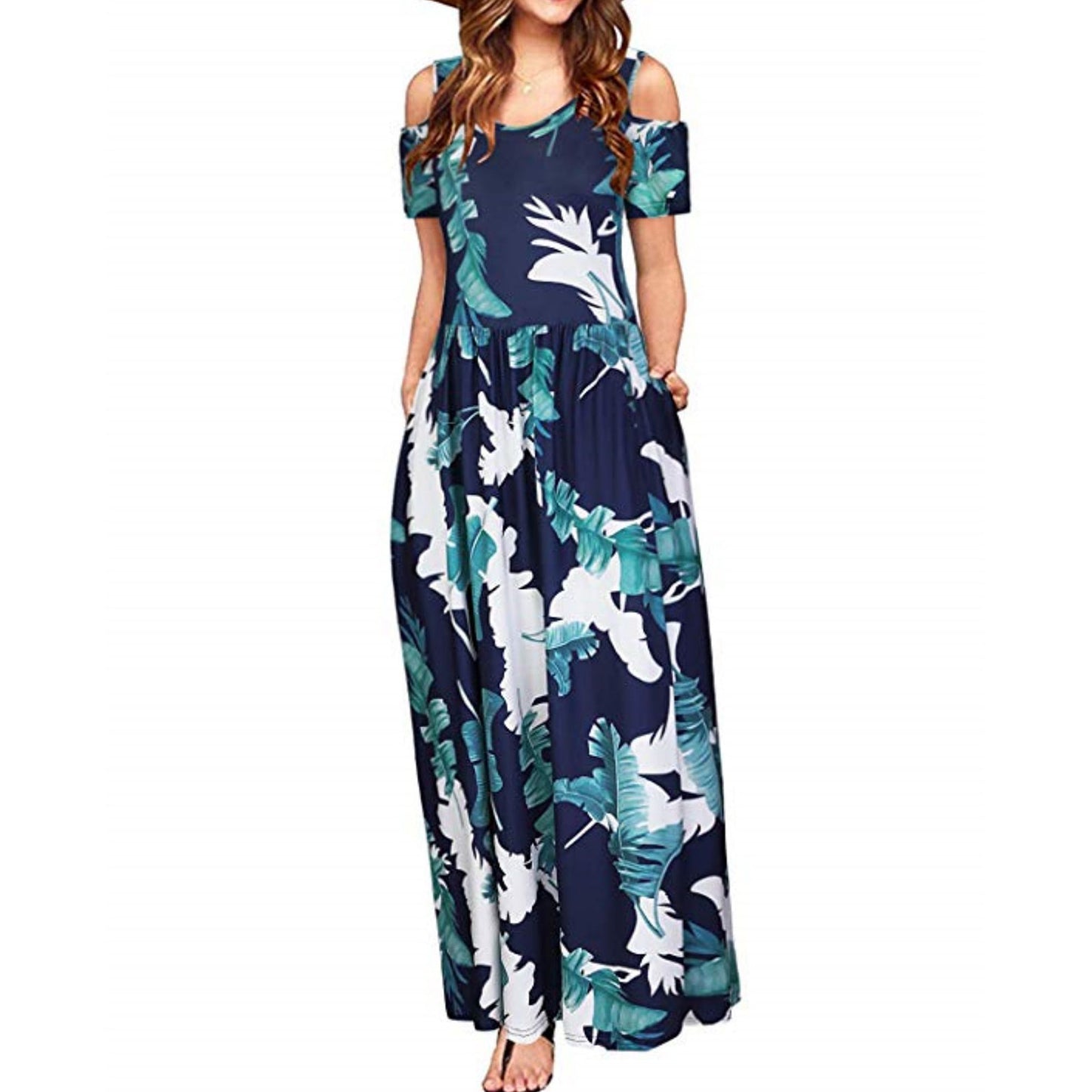 Women's Round Neck Fashion Casual Sleeve Shorts