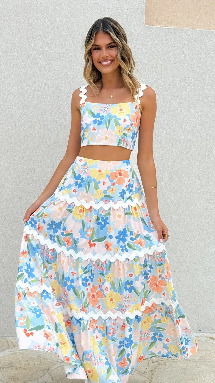 Fashion Temperament Lace Sling Two-piece Set Suits