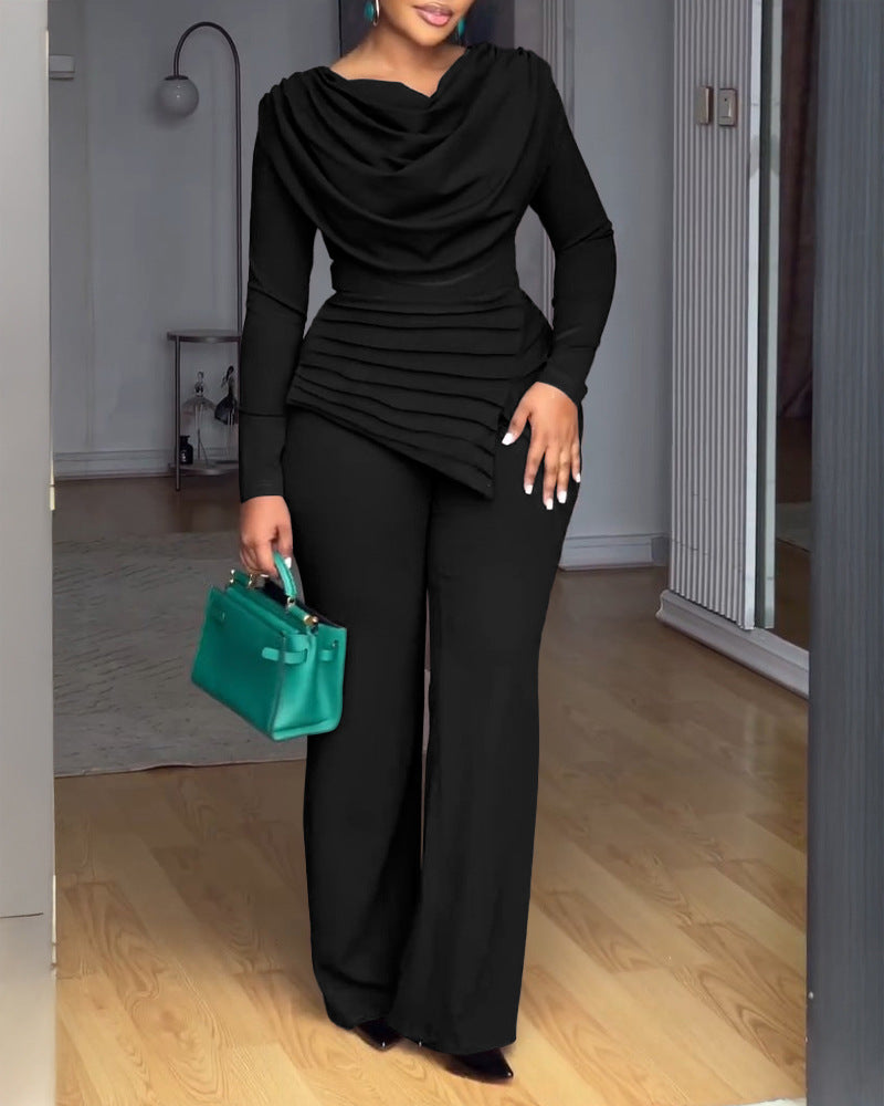 Women's Fashion Spring Sweet Style Fresh Long Jumpsuits