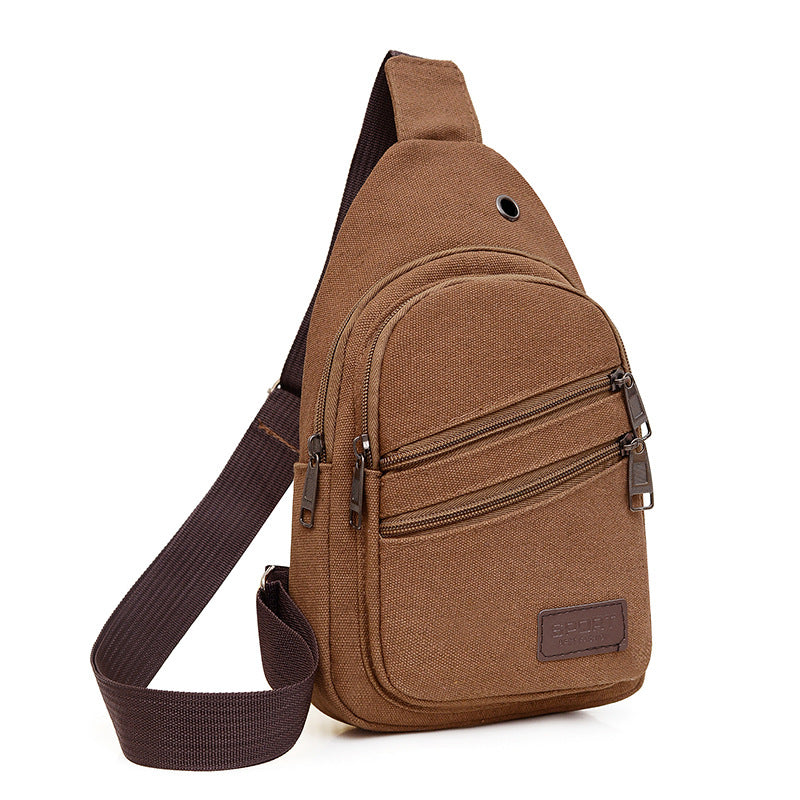 Men's Canvas Leisure Tide Large Capacity Bags