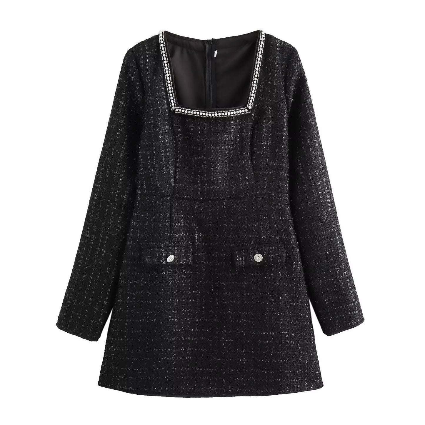 Early Spring Long-sleeved French Elegant Mini Dresses