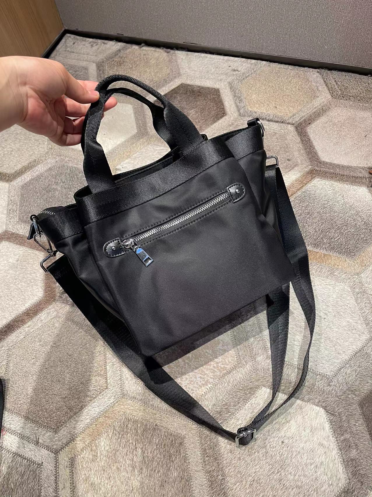 Unique Classy Comfortable Popular Nylon Medium Handbags