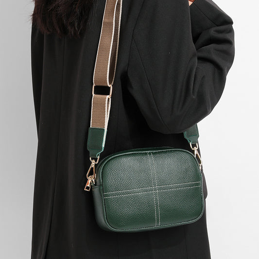 Women's Genuine Leather High-grade Niche First Layer Shoulder Bags