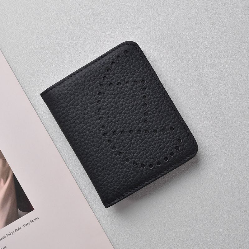 Women's Short Compact Bank Driving License Lightweight Ladies Wallets