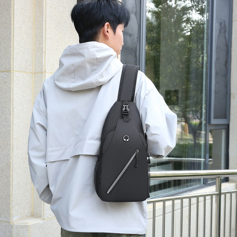 Men's Simple Multifunctional Lightweight Trendy Fashion Men's Chest Bags