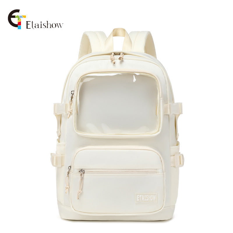 Women's Cartoon Female College Junior Large Capacity Backpacks