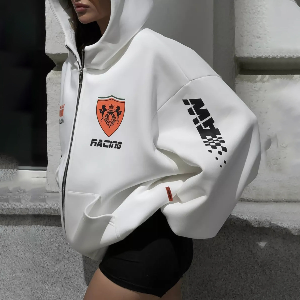 Women's Letter Print Sweatshirt Autumn Street Fashion Sweaters