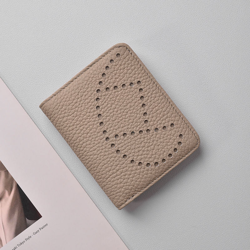 Women's Short Compact Bank Driving License Lightweight Ladies Wallets