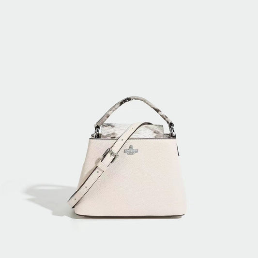 Stylish Popular Rainbow Crocodile Pattern Versatile Crossbody Bags