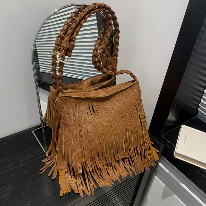 American Bohemian Tassel Vintage Saddle Fashion Crossbody Bags