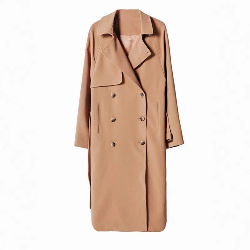 Women's Small Korean Style Draping Casual Trendy Coats