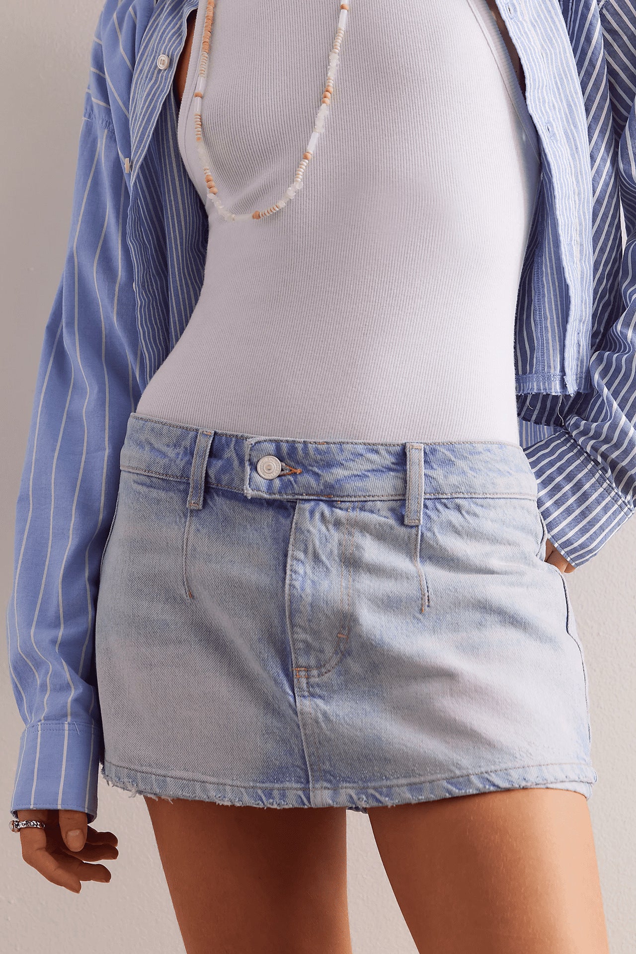 Fashion Women's Summer Casual Trend Denim Skirts