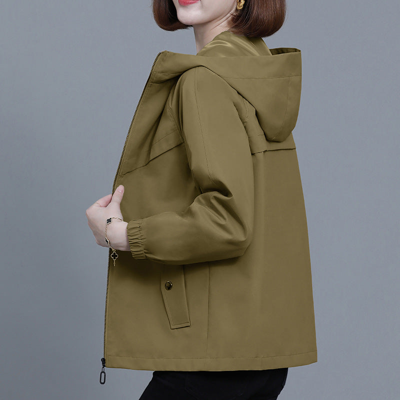Women's Trench Spring Temperament Small Fashion Slimming Jackets