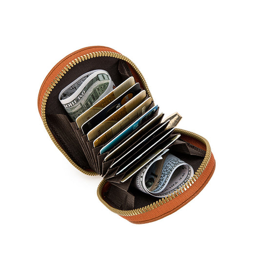 Women's High Sense Storage Cute Smiley Face Card Holder