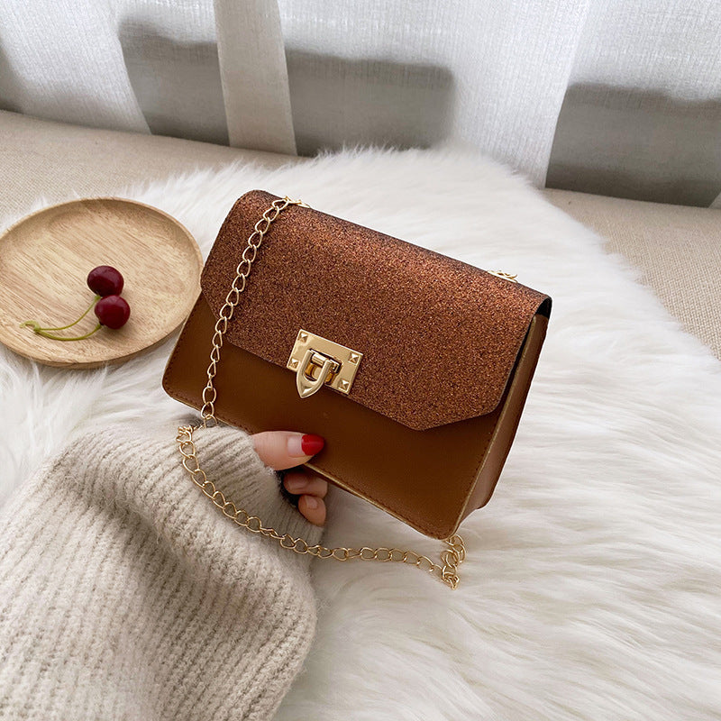 Women's Unique Mini Versatile Sequined Chain Crossbody Bags
